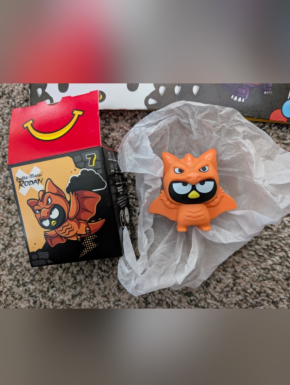 NIB 2026 McDonald's Hello Kitty Godzilla happy meal toys #7 & #8 Rodan Chococat - Picture 3 of 4